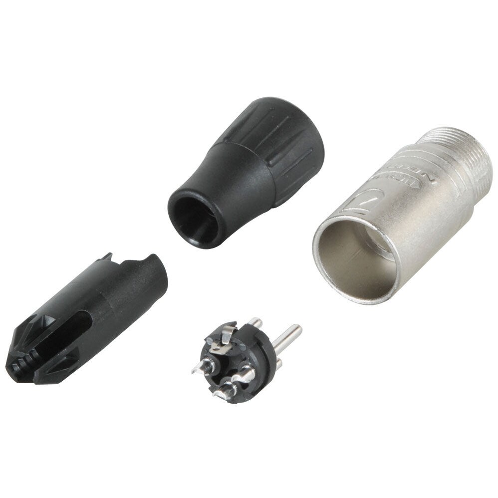 Neutrik NC3MX-1 Male XLR Connector Nickel